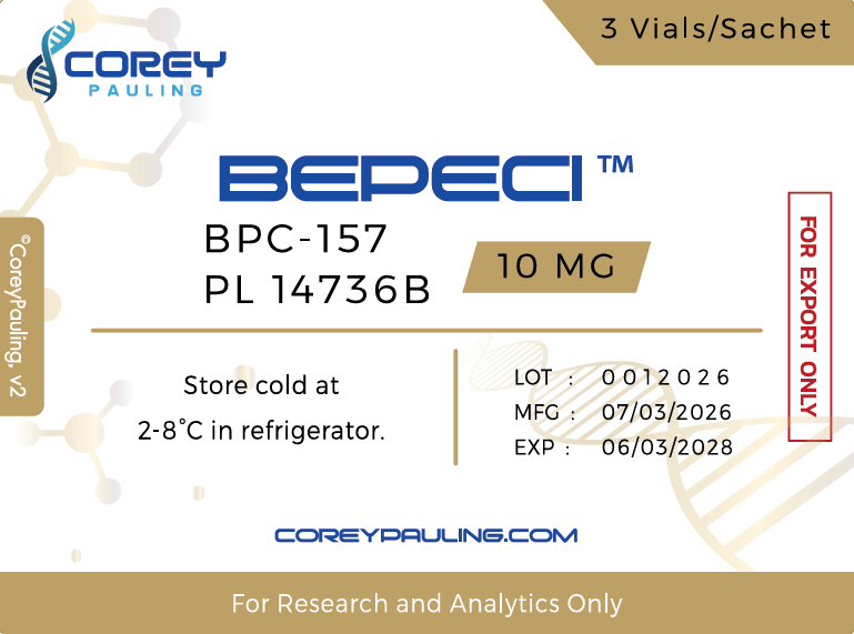 Bepeci sachet label